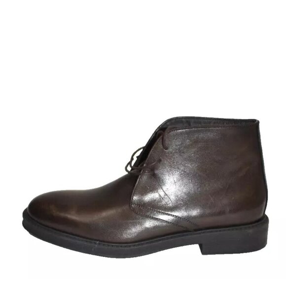 New! To Boot New York Men\'s Danil Chukka Boots Brown Size 13 DD398